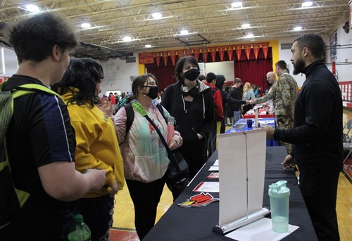 ichs student pathway fair photo