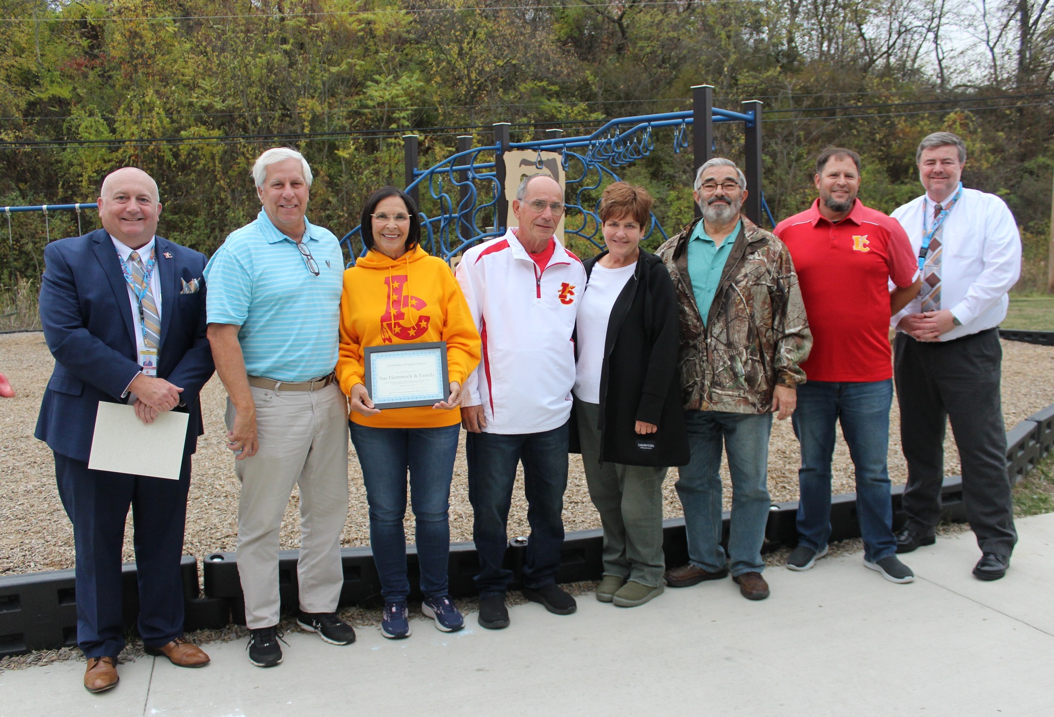 newplayground New Playground Unveiled at Hills Elementary<br />